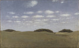 vilhelm-hammershoi-1905-來自營地藝術印刷品美術複製品牆藝術 id-awaeh3fpt 的景觀