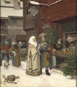 georg-von-rosen-1872-świąteczny-targ-sztuki-druk-reprodukcja-dzieł sztuki-sztuka-ścienna-id-awb5nelic