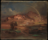 卡爾-羅特曼-1841-普羅諾亞-諾普利亞附近的墓地-藝術印刷品-美術複製品-牆藝術-id-awbkyydf8