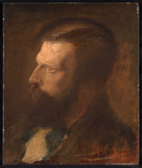 皮埃爾·塞西爾·皮維斯·德沙凡納的男人肖像藝術印刷品美術複製品牆壁藝術