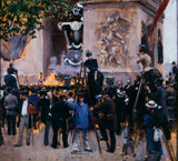 讓·貝羅 - 1885 年 - 維克多·雨果的葬禮 - 勒圖瓦廣場 - 1 - 六月 - 1885 - 藝術印刷 - 精美藝術 - 複製品 - 牆壁藝術