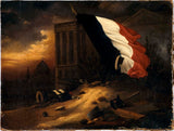 亚历山大·巴鲁伊勒（Alexandre-Barouillet）1830年的临时墓葬，于1830年XNUMX月在罗浮宫的艺术柱上打印出精美的艺术复制品墙壁艺术