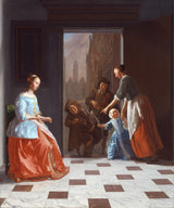 jacob-ochtervelt-1665-pouliční-hudobníci-pri-dveriach-umelecká-tlač-výtvarná-umelecká-reprodukcia-nástenného-art-id-awff3pfv6