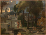 sebastien-bourdon-1660-a-classical-landscape-art-ebipụta-fine-art-mmeputa-wall-art-id-awfhat2my