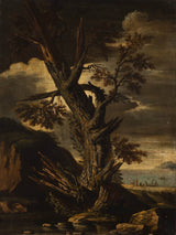 Pietro-Montanini-a-tree-strick-by-lightning-art-print-fine-art-reproduction-wall-art-id-awfkrfqdq