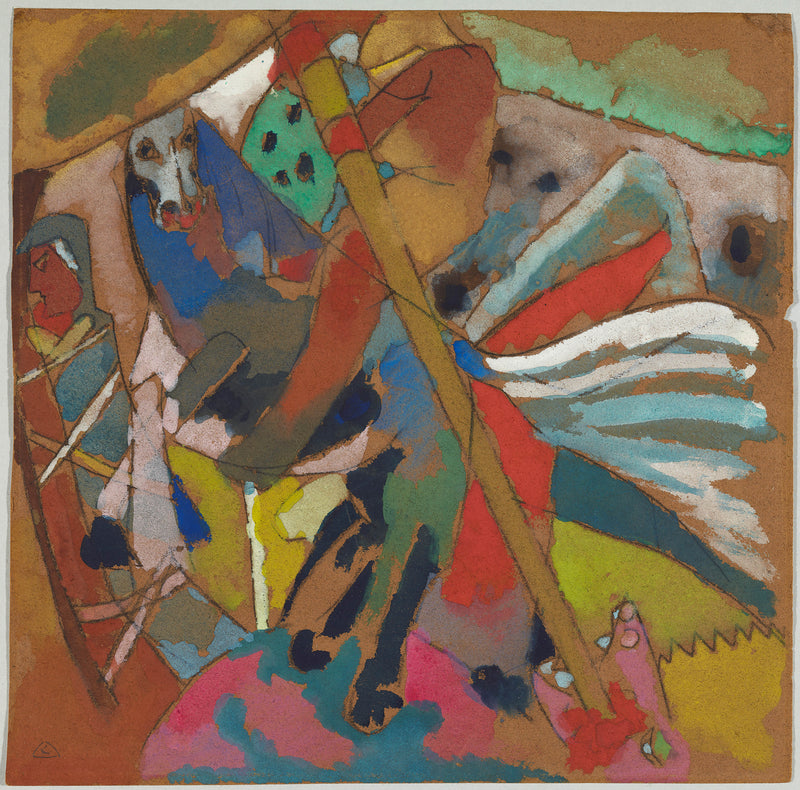 wassily-kandinsky-1911-st-georg-ii-art-print-fine-art-reproduction-wall-art-id-awfrwhis4