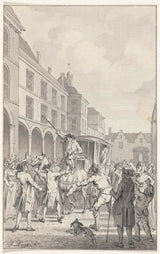 jacobus购买1786年，停止了男装和gevaarts的教练的艺术印刷精美的艺术复制品墙壁艺术idawg1912s4