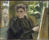 elisabeth-keyser-1880-zelfportret-kunstprint-kunst-reproductie-muurkunst-id-awg2kuxyg