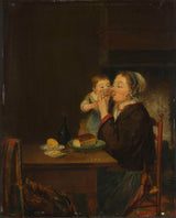 路易斯·伯納德·科克勒斯-1794-母親和她的孩子藝術印刷品美術複製品牆藝術 id-awg7j4rqv