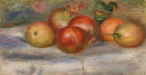 pierre-auguste-renoir-1911-æbler-appelsin-og-citron-æbler-appelsiner-og-citroner-kunst-print-fine-art-reproduktion-vægkunst-id-awgxe2juf