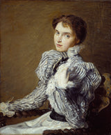 julian-alden-weir-1898-the-corsage-gris-art-print-fine-art-reproduction-wall-art-id-awh5734fk