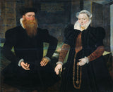 Maerten-de-vos-1570-吉利斯-霍夫曼-船主和他的妻子-藝術印刷品-美術複製品-牆藝術-id-awiaq7slf 的肖像