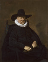 弗兰斯·哈尔斯-1643-老人肖像传统上称为-heer-bodolphe-艺术印刷品美术复制品墙艺术 id-awk41xr4e