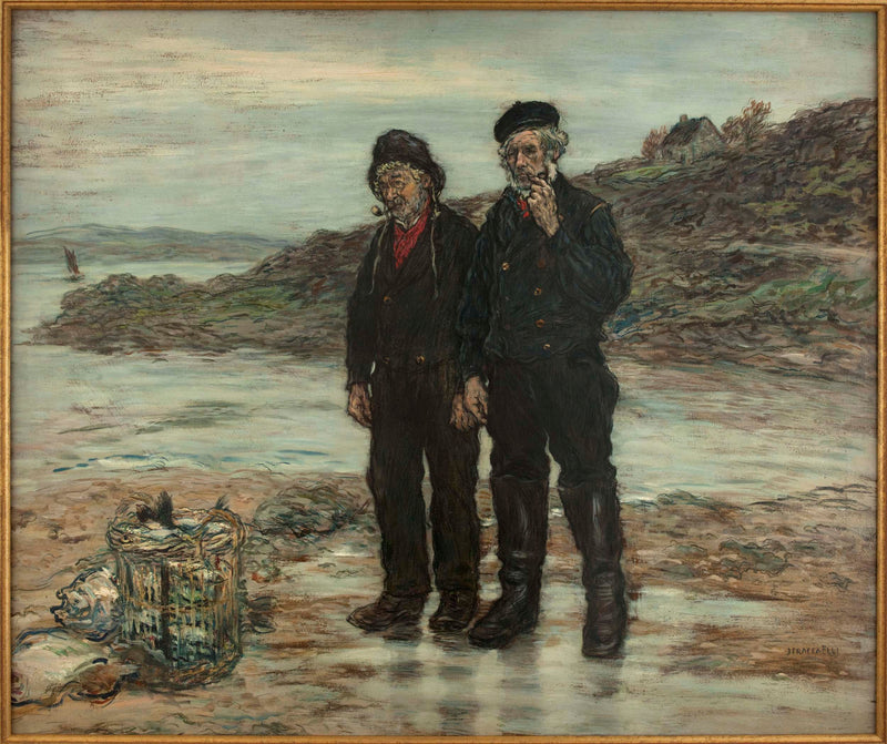 jean-francois-raffaelli-1893-scottish-fishermen-art-print-fine-art-reproduction-wall-art
