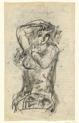 leo-gestel-1891-schizzo-foglia-con-una-donna-stampa-artistica-riproduzione-fine-art-wall-art-id-awn0qb8ju