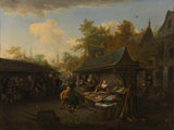 cornelis-dusart-1683-mercato-del-pesce-stampa-d'arte-riproduzione-d'arte-arte-da-parete-id-awnbg8b9w