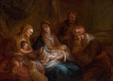 马丁·约翰·施密特1786年，圣家族艺术版画精美的艺术复制品墙艺术ID awpa3dere