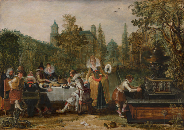 esaias-van-de-velde-1614-merry-company-in-a-park-art-print-fine-art-reproduction-wall-art-id-awpon3yvp
