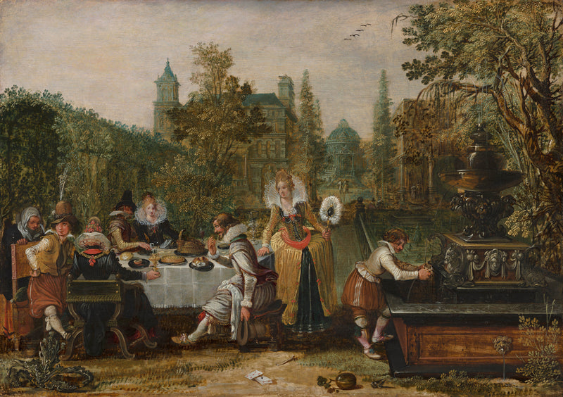 esaias-van-de-velde-1614-merry-company-in-a-park-art-print-fine-art-reproduction-wall-art-id-awpon3yvp