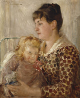 ernst-josephson-1886-母亲和孩子-艺术家的妻子和女儿-艾伦-osterlind-art-print-fine-art-reproduction-wall-art-id-awpywjswj