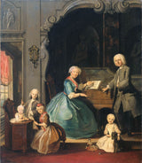 cornelis-troost-1739-familie-groep-bij-een-klavecimbel-art-print-fine-art-reproductie-wall-art-id-aws41ueqx