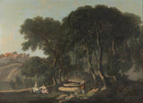 纳撒尼尔舞蹈荷兰1765视图在罗马附近艺术印刷精美的艺术复制品墙艺术idawt1ovnxs