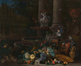 pieter-gijsels-1680-stillewe-by-'n-fontein-kunsdruk-fynkuns-reproduksie-muurkuns-id-awt8op1wh