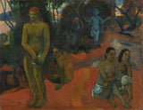 paul-gauguin-1898-te-pape-ladja-ladja-brivljivo-vode-umetnost-tisk-likovna-reprodukcija-stena-umetnost-id-awtex6l1s