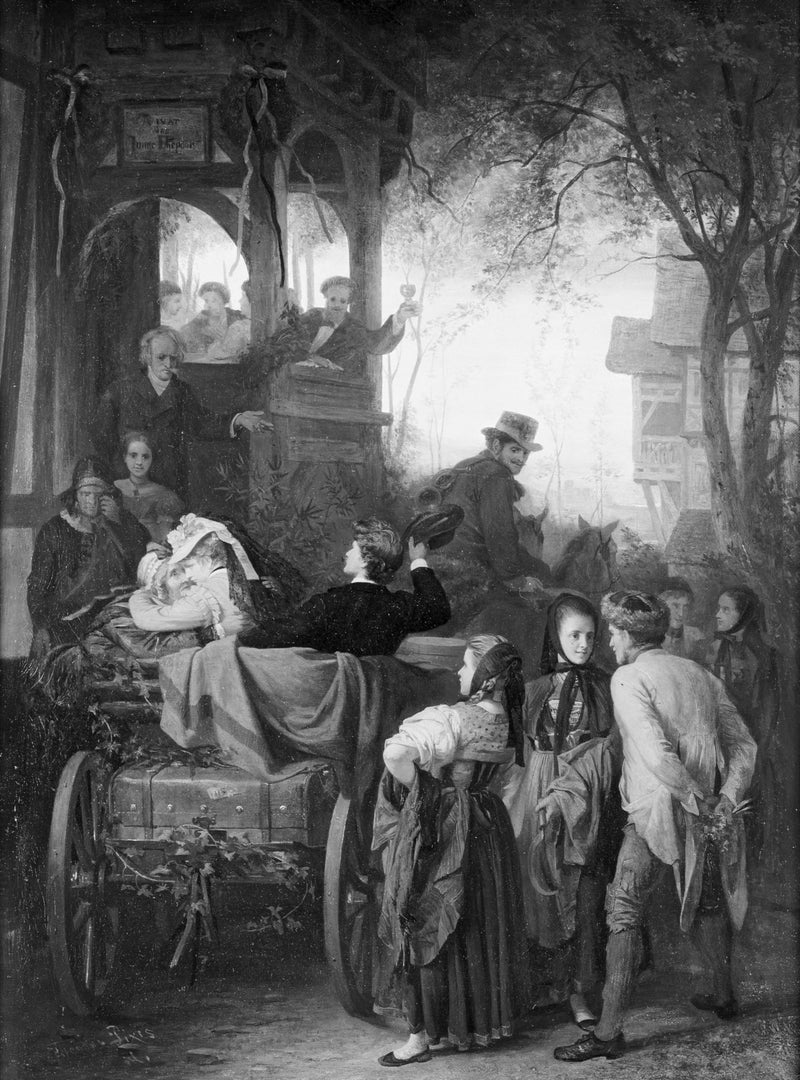 theodor-pixis-depart-for-honeymoon-art-print-fine-art-reproduction-wall-art-id-awtf5gk3o