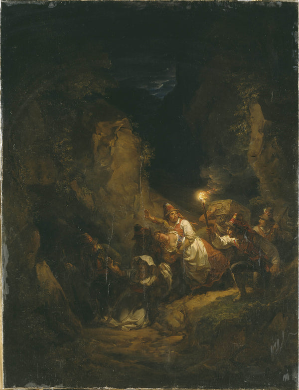 aleksander-laureus-1823-italian-bandits-abducting-some-women-art-print-fine-art-reproduction-wall-art-id-awu94z1ga