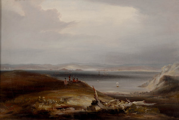 conrad-martens-1841-kororareka-in-the-bay-of-islands-art-print-fine-art-reproduction-wall-art-id-awvd1w61l