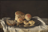 unknown-still-life-with-fruit-and-bread-art-print-fine-art-reproduction-wall-art-id-awy6e19iz