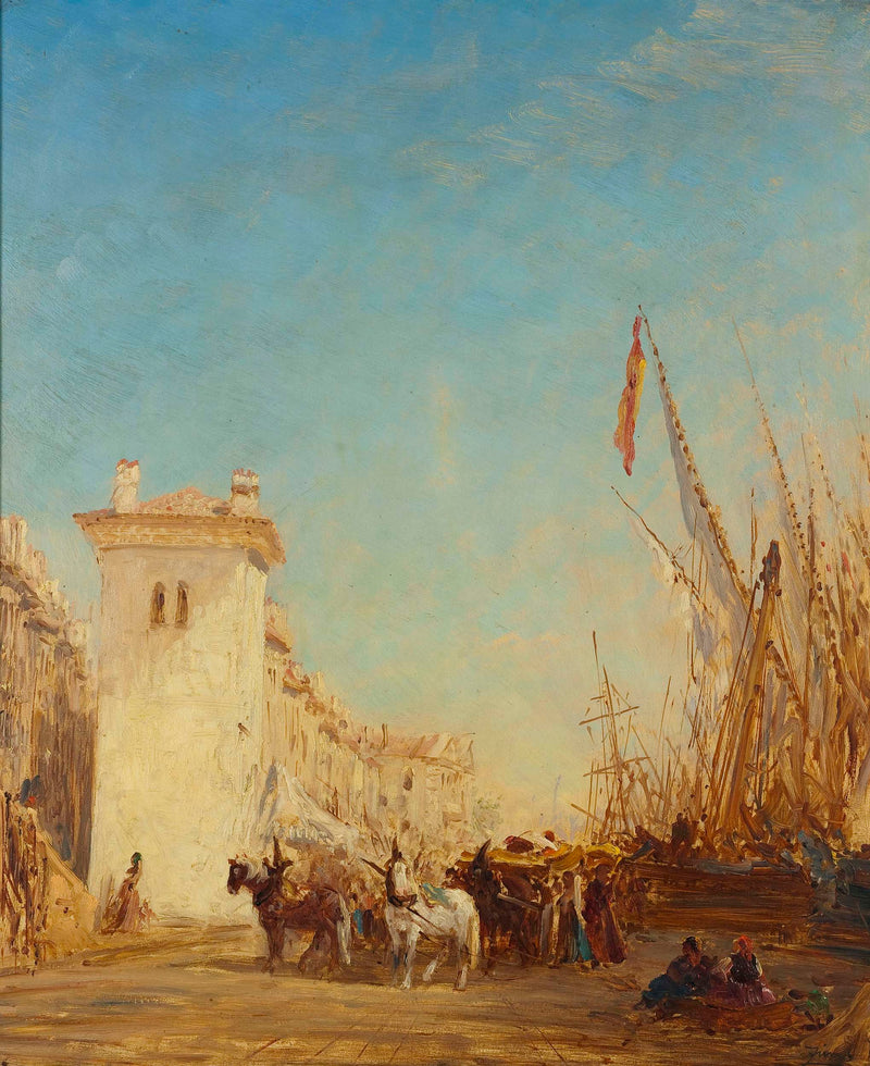 felix-ziem-1890-the-quai-saint-jean-in-marseille-art-print-fine-art-reproduction-wall-art
