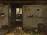 約翰·亨德里克·魏森布魯赫-1888-海牙藝術家之家的地窖藝術印刷品美術複製品牆藝術 ID-awyngjh4f