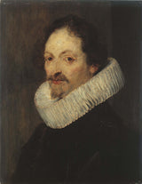 Pierre-Paul-Atelier-de-Rubens-1628-Portrait-of-Gaspard-Gevartius-Art-Print-Art-Fine-Art-Reproduction-Wall-Art