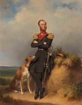 jan-adam-kruseman-1839-porträtt-av-william-ii-kungen-av-nederländerna-konsttryck-finkonst-reproduktion-väggkonst-id-ax0bdxfux