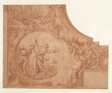 mattheus-terwesten-1680-projekt-na-narożny-element-sufitu-z-jasonem-i-medeą-sztuką-drukiem-reprodukcja-dzieł sztuki-sztuka-ścienna-id-ax10z9wpv