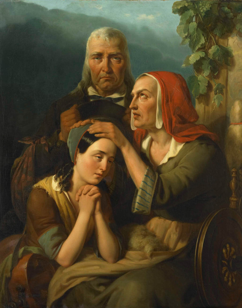 moritz-calisch-1844-a-mothers-blessing-art-print-fine-art-reproduction-wall-art-id-ax1x13zh9