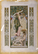 luc-olivier-merson-1889-skitse-til-trappen-af-festivalerne-i-byhuset-i-paris-frugt-kunst-print-fine-art-reproduktion-væg-kunst