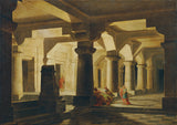 Stefan-Dolliner-1838，晚上在约瑟夫监狱里的圣殿房间里，梦中的世界释义艺术打印精美的艺术复制品墙壁艺术id-ax2k5qsji