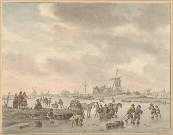 abraham-delfos-1741-ijsvermaak-art-print-fine-art-reproduction-wall-art-id-ax2oz07c6