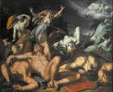 亞伯拉罕-布洛馬特-1591-阿波羅和戴安娜-通過殺死她的孩子來懲罰尼奧貝-藝術印刷品-美術複製品-牆藝術-id-ax3zrz41z