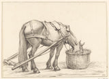 jean-bernard-1816-horse-eating-from-a-basket-right-art-print-fine-art-reproduction-wall-art-id-ax477ypew