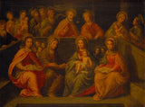 უცნობი-1600-ქალწული-ოჯახთან ერთად-ხელოვნება-ბეჭდვა-fine-art-reproduction-wall-art-id-ax4ih1ul7