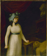 anoniem-1793-portret-van-charlotte-corday-1768-1793-wanneer-dit-kom-om-om-marat-kuns-druk-kuns-reproduksie-muurkuns-om te vermoor