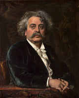 fernand-cormon-1877-portret-nosilke-belleuse-art-print-fine-art-reproduction-wall-art