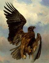瑪麗·羅莎莉·邦赫爾-1870-受傷的鷹藝術印刷美術複製品牆藝術 id-ax5ecoc2j