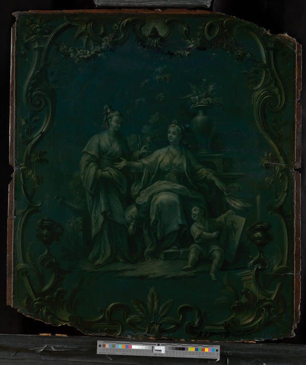 unknown-18th-century-panel-from-a-sedan-chair-art-print-fine-art-reproduction-wall-art-id-ax65id72g
