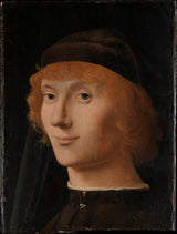 antonello-da-messina-1470-noore mehe portree-kunst-print-kujutav kunst-reproduktsioon-seinakunst-id-ax6e5cybu