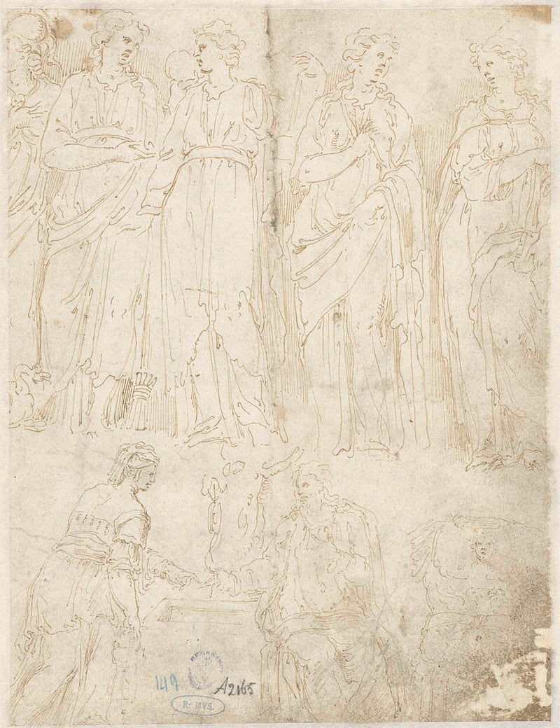 michelangelo-1530-four-women-and-christ-with-the-samaritan-art-print-fine-art-reproduction-wall-art-id-ax8509b2e
